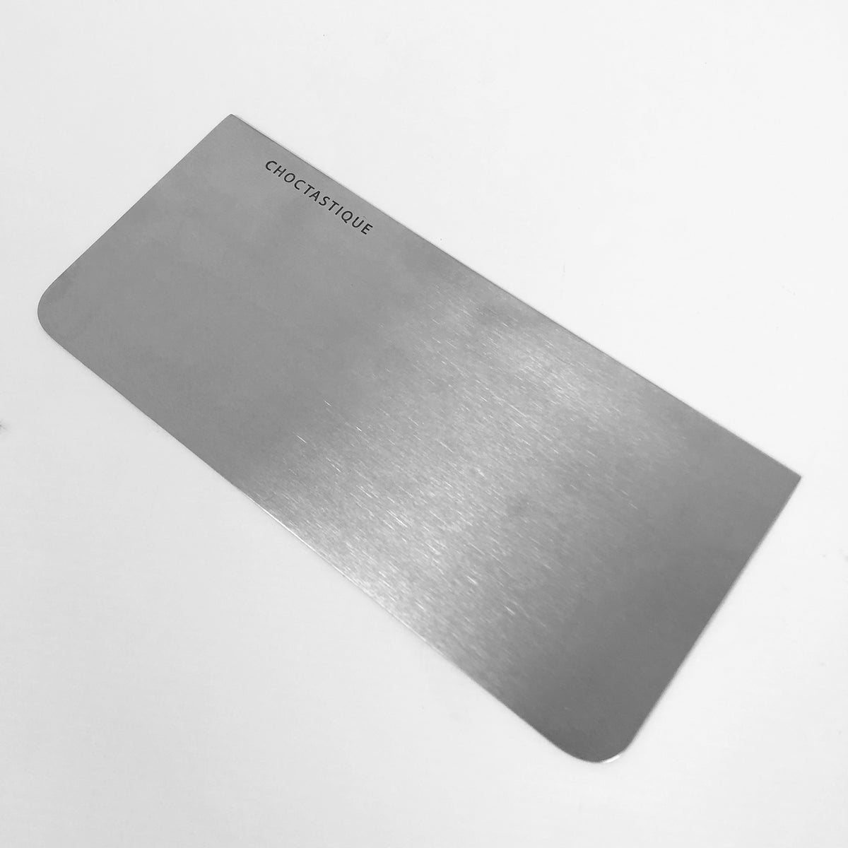 Choctastique Small Stainless Steel Cake Scraper