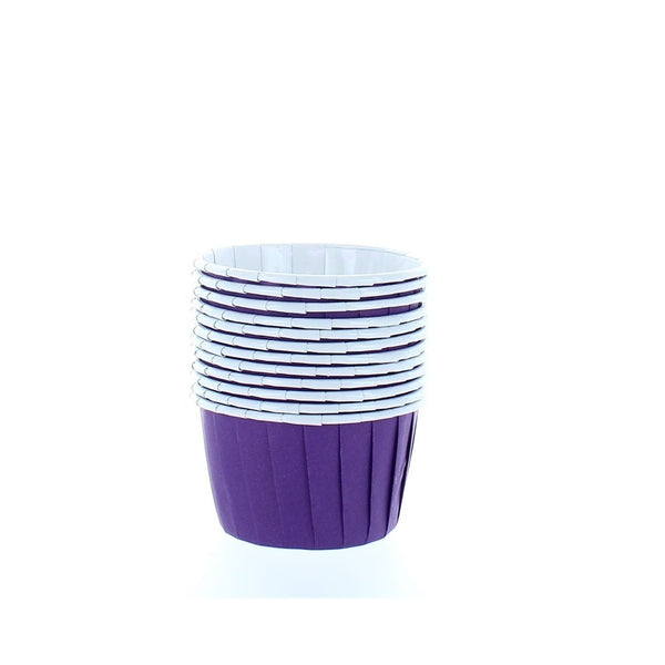 Culpitt Pack of 12 - 50mm Purple Baking Cups