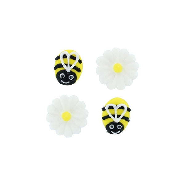 Culpitt Bee & Daisy Handmade Edible Toppers x12
