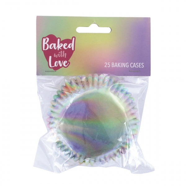 Culpitt Iridescent Foil Lined Baking Cups x25
