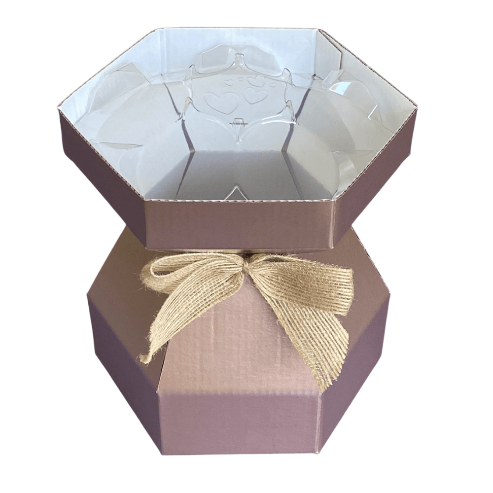 Cupcake Bouquet Box Kit Rose Gold