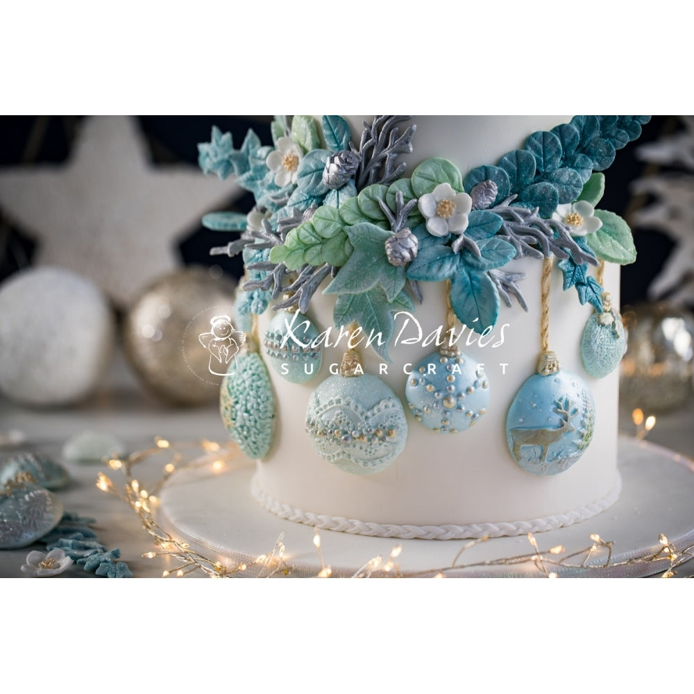 Karen Davies Christmas Baubles Mould