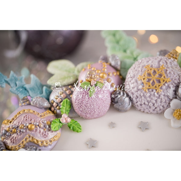 Karen Davies Christmas Baubles Mould