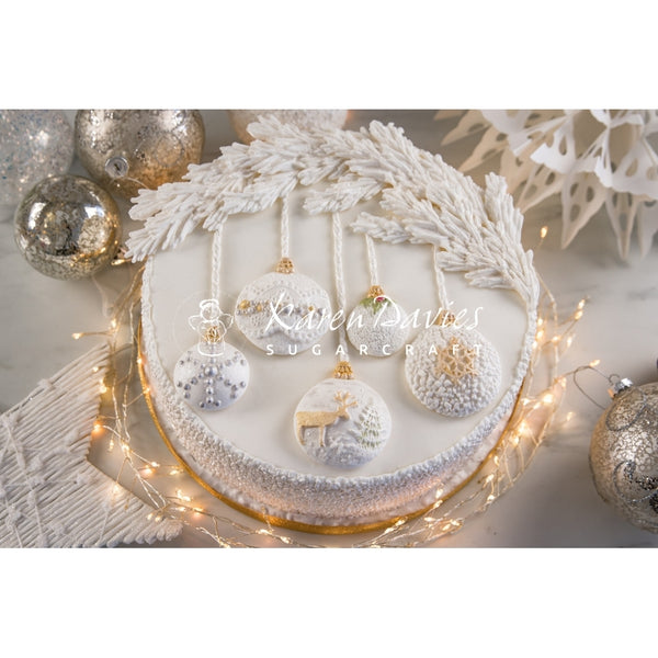 Karen Davies Christmas Baubles Mould