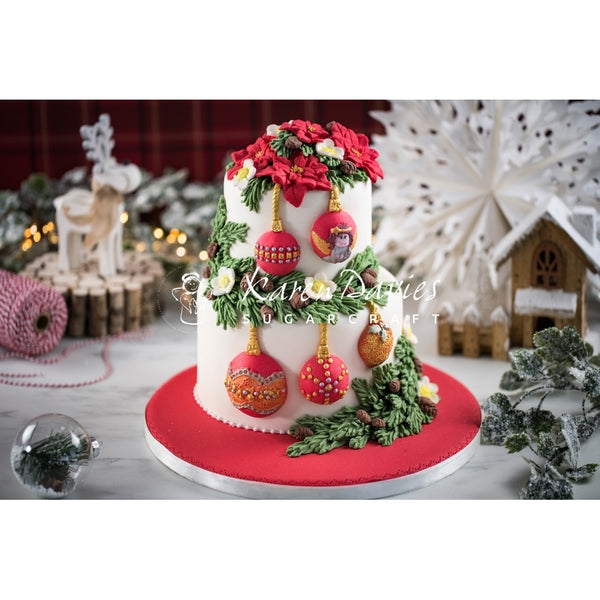 Karen Davies Christmas Baubles Mould