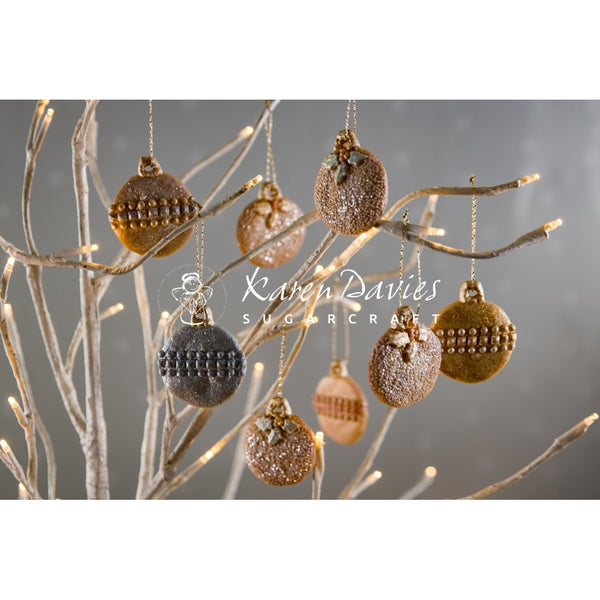 Karen Davies Christmas Baubles Mould