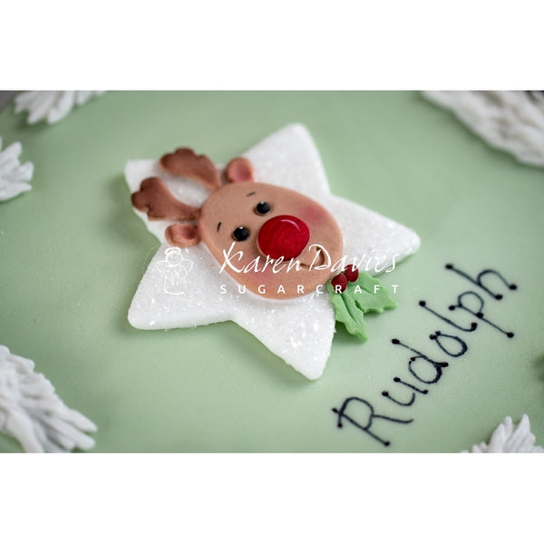 Karen Davies Star Reindeer Mould