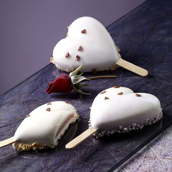 Simply Making Heart Ice Cream Cakesicle Moulds