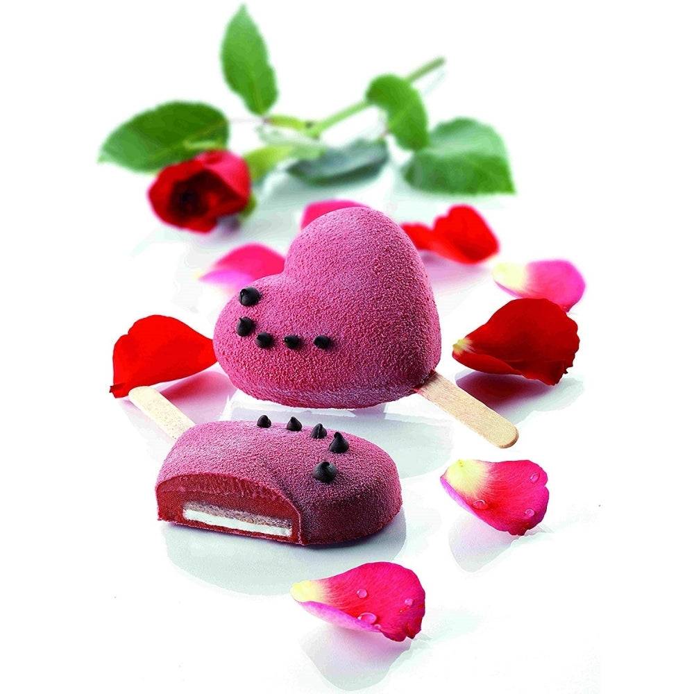 Simply Making Heart Ice Cream Cakesicle Moulds