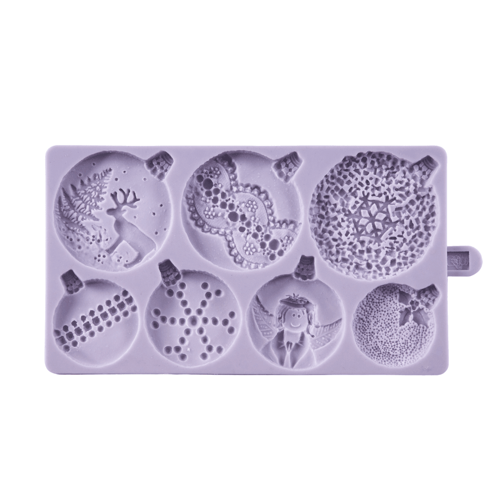 Karen Davies Christmas Baubles Mould
