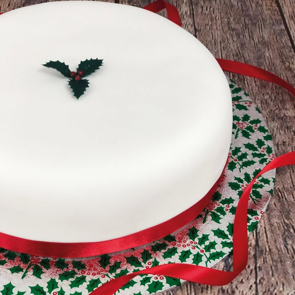 Culpitt 3mm Holly Round Cake Board