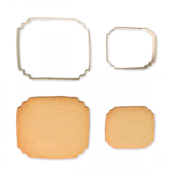 PME Set of 2 Cookie and Cake Plaque - Style 5