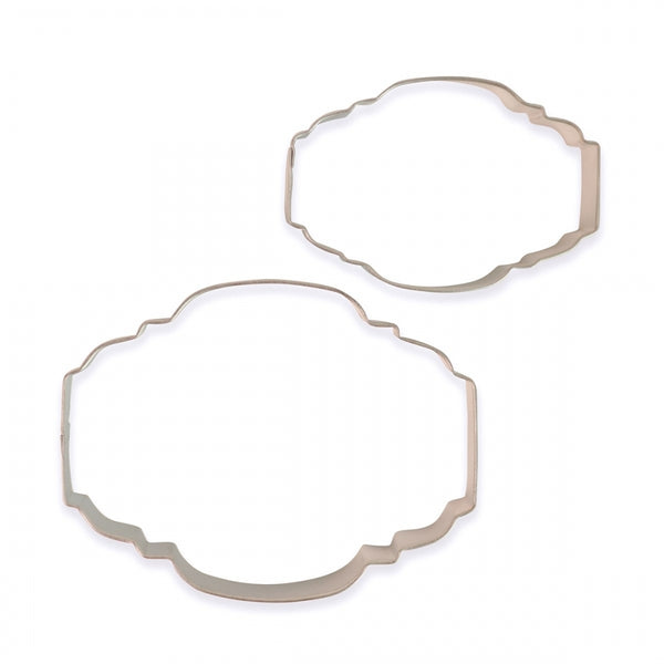 PME Set of 2 Cookie and Cake Plaque - Style 2