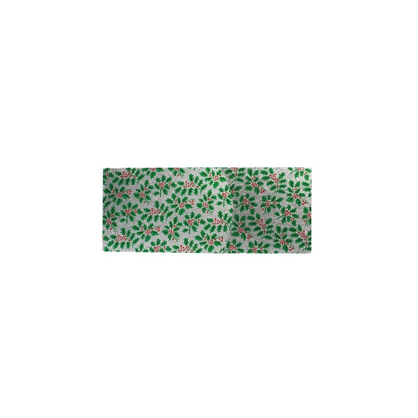 Culpitt 12 x 5 Inch Holly Log Cake Card