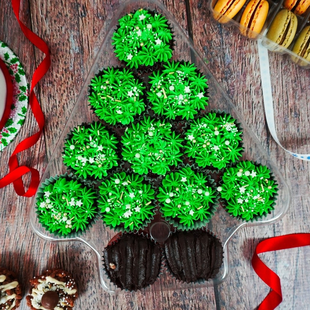 Simply Making Christmas Tree Platter - Holds 12