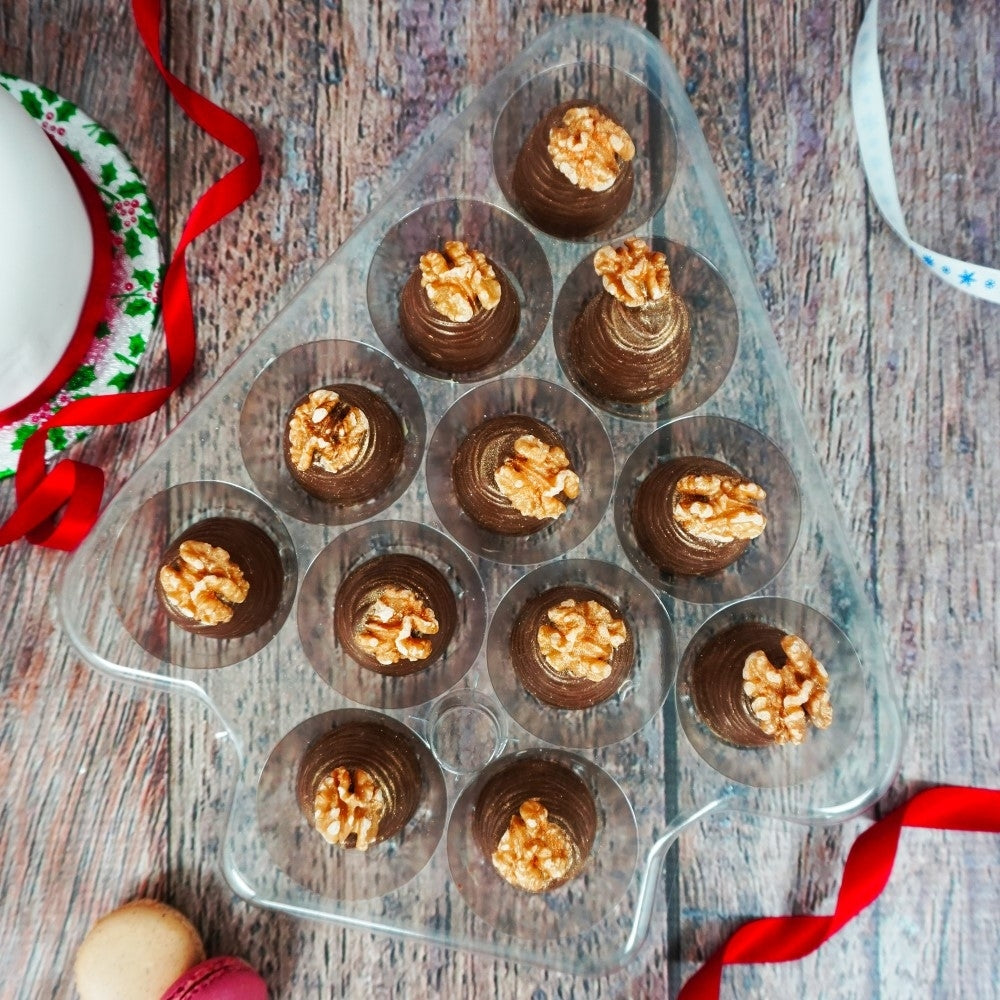 Simply Making Christmas Tree Platter - Holds 12