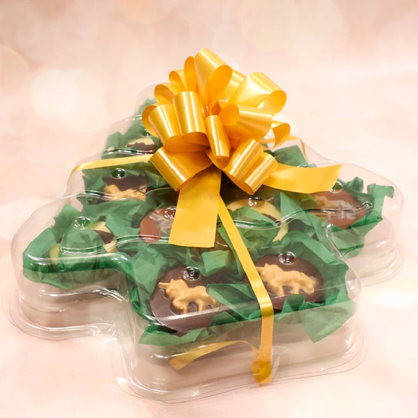 Simply Making Christmas Tree Platter - Holds 12