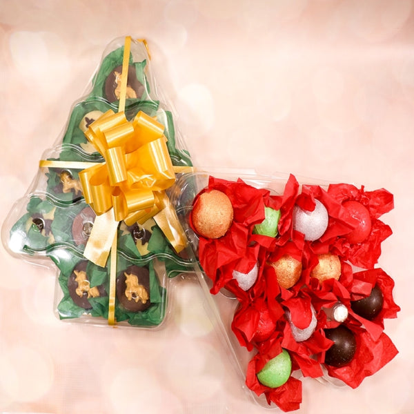 Simply Making Christmas Tree Platter - Holds 12