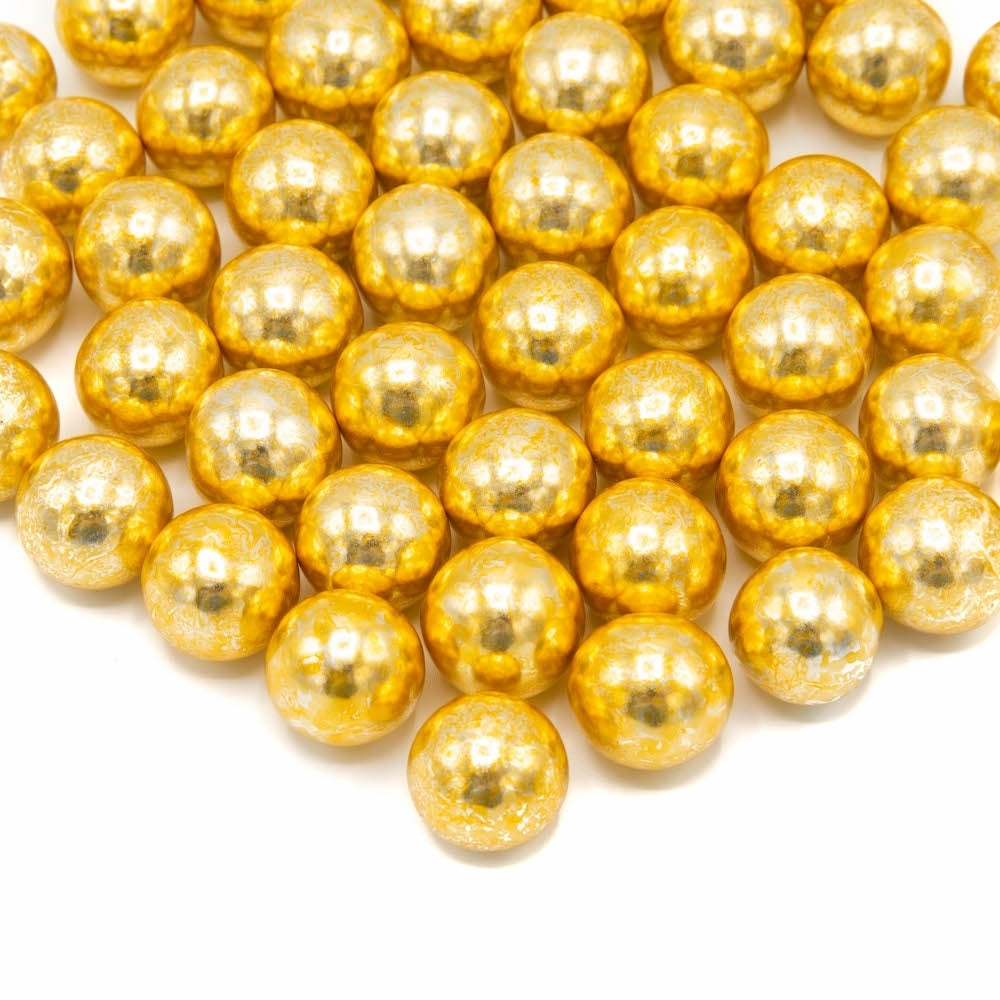 Happy Sprinkles Edible XXL Choco Crunch Sprinkles 130g - Vintage Gold