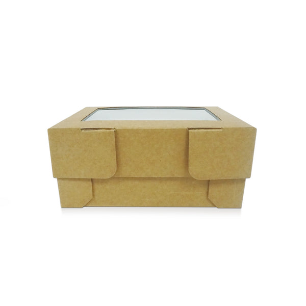 Simply Making 6" x 4" Brown Treat Box with Biodegradable Window