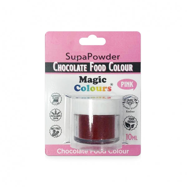 Magic Colours Superdust Chocolate Food Colour Powder 10ml - Pink