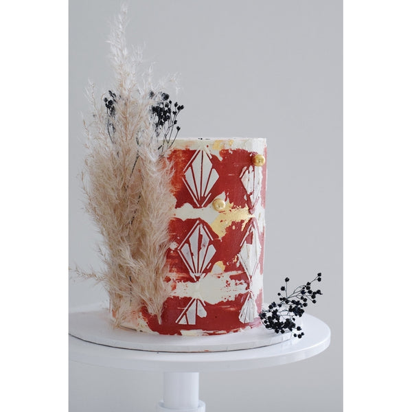 Belsize Cakes Diamante Cake Stencil