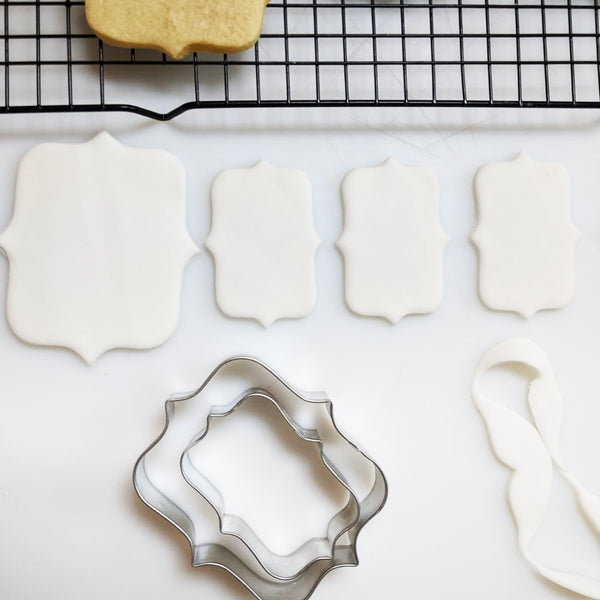 PME Set of 2 Cookie and Cake Plaque - Style 1