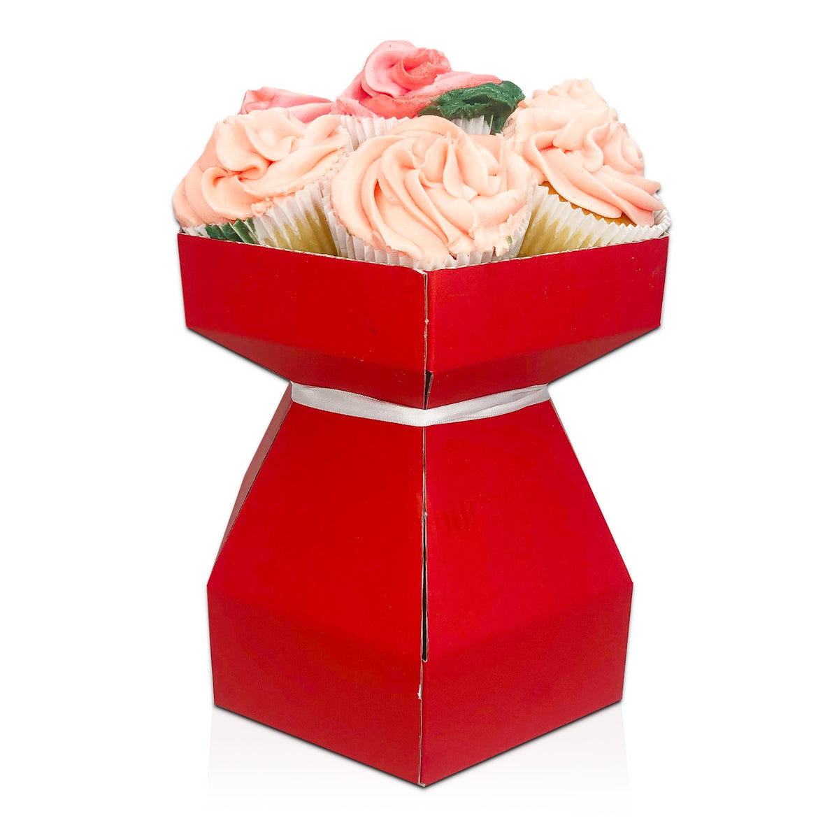 Simply Making Cupcake Bouquet Box Kit - Red