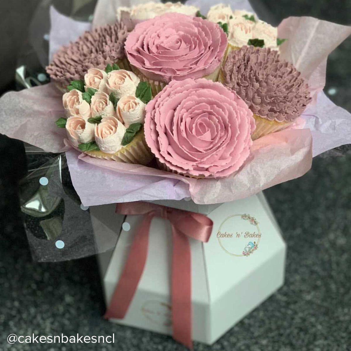Simply Making Cupcake Bouquet Box Kit - White