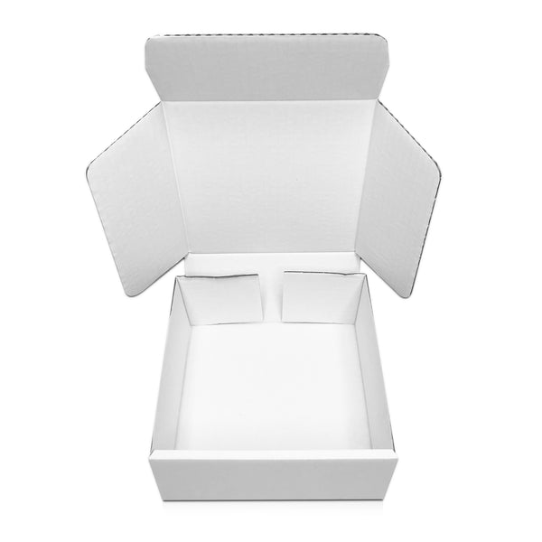 Simply Making 3" Deep Biodegradable Corrugated White Cake Box