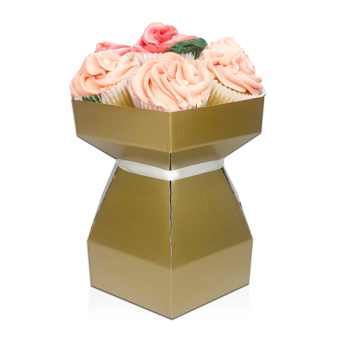 Simply Making Cupcake Bouquet Box Kit - Gold