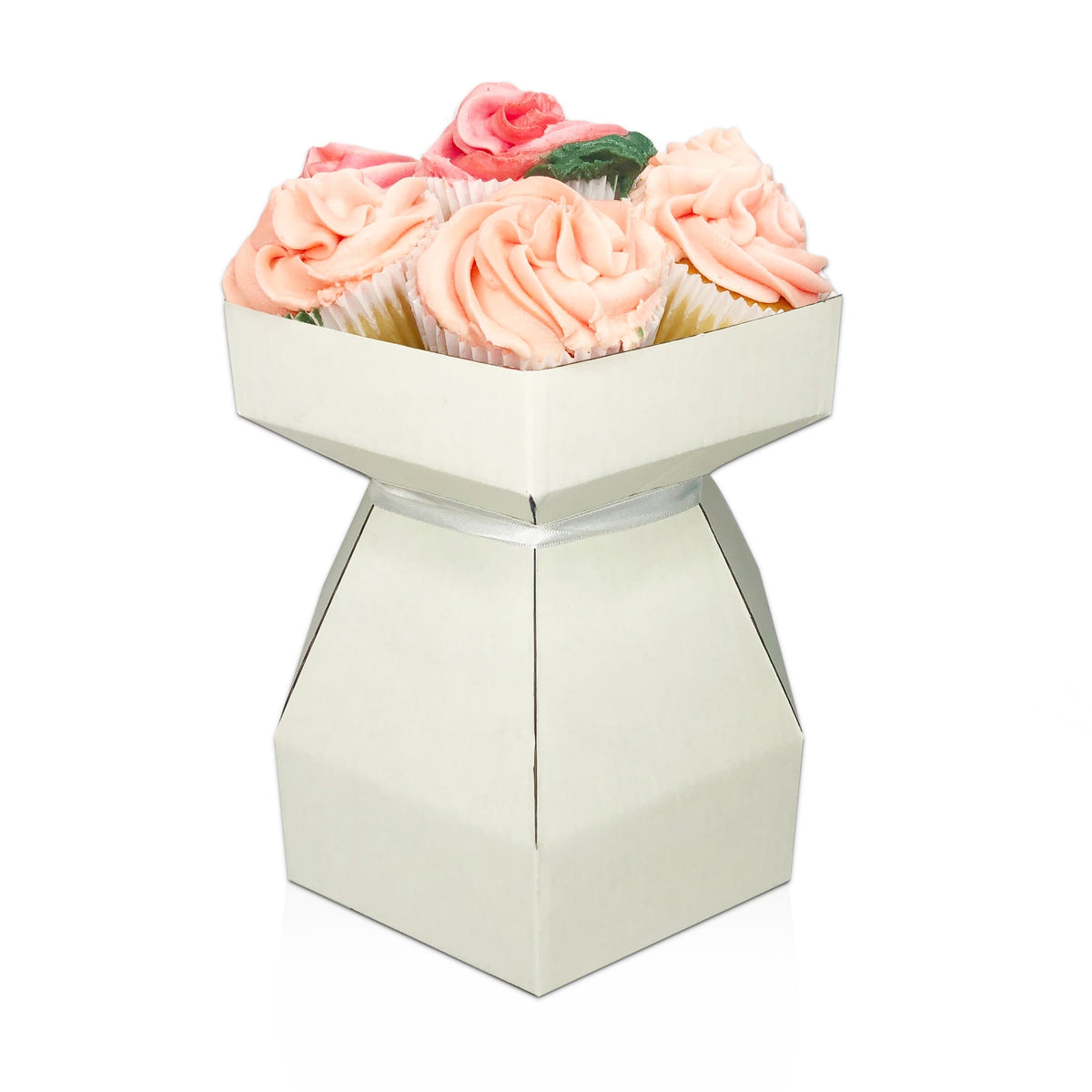Simply Making Cupcake Bouquet Box Kit - Ivory