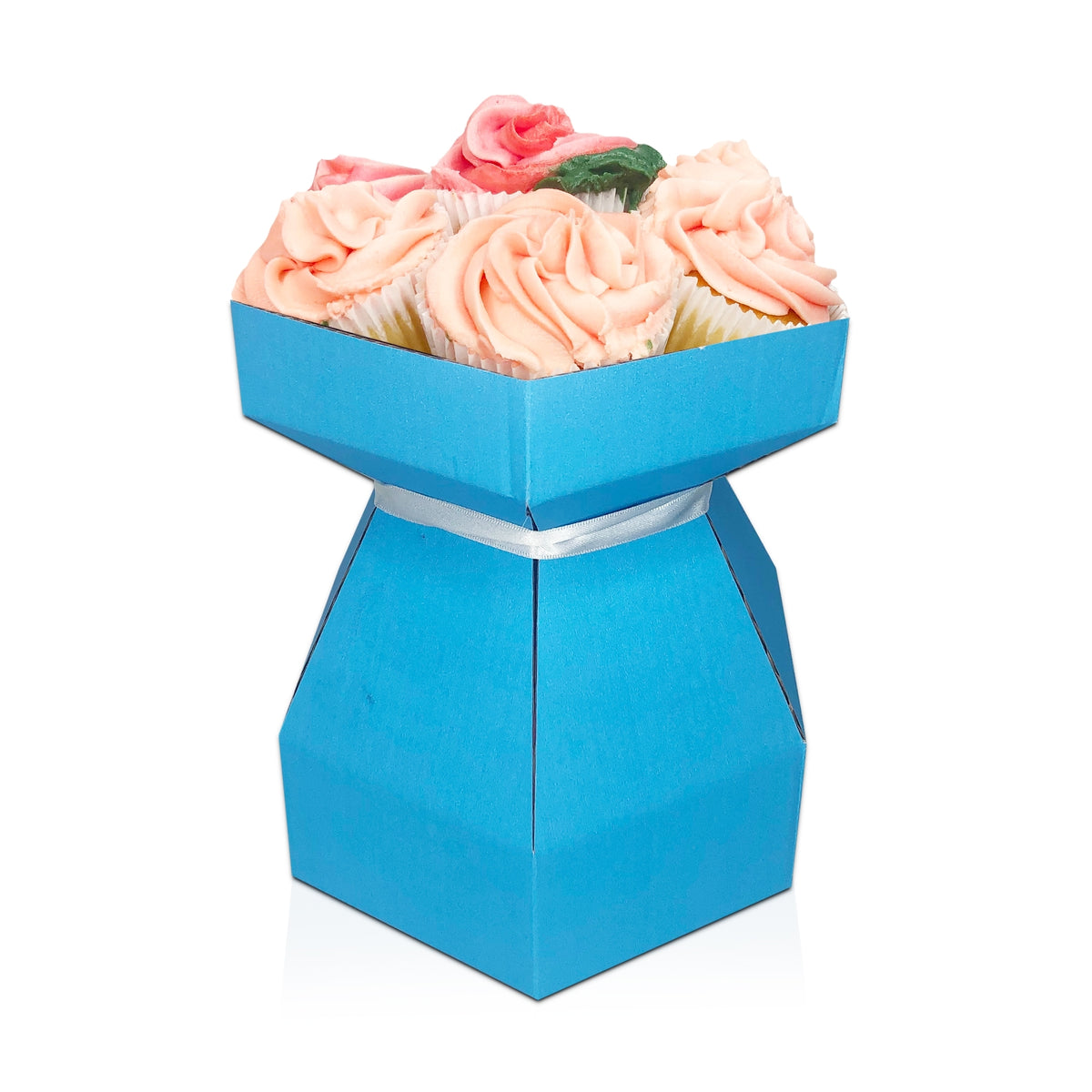 Cupcake Bouquet Box Kit Sky Blue