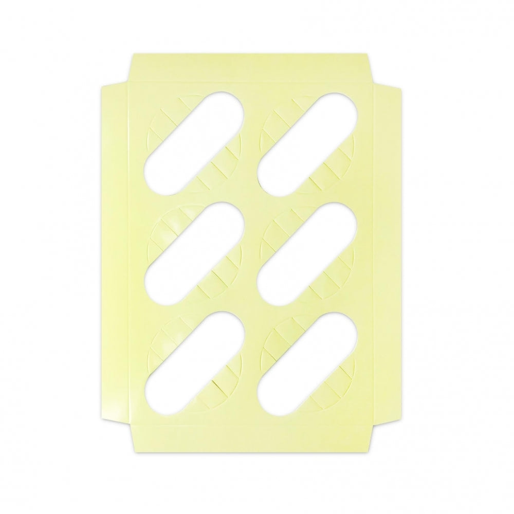 Simply Making 4" Deep Pastel Yellow Luxury Cupcake Box