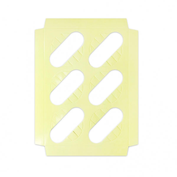 Simply Making 4" Deep Pastel Yellow Luxury Cupcake Box