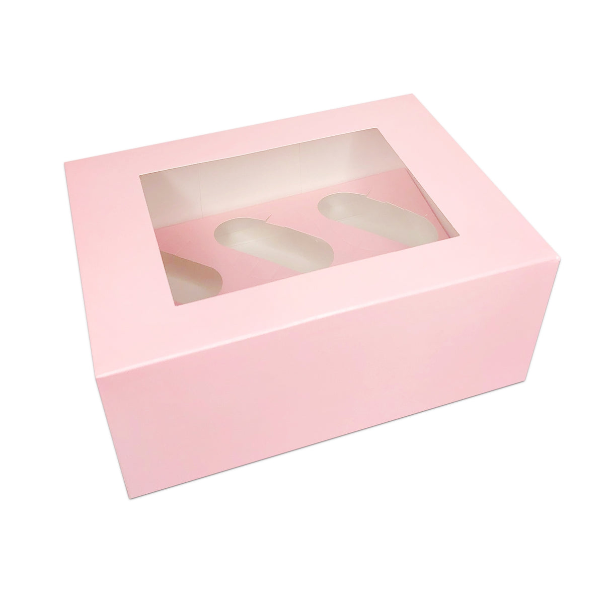 Simply Making 4" Deep Baby Pink Luxury Cupcake Box