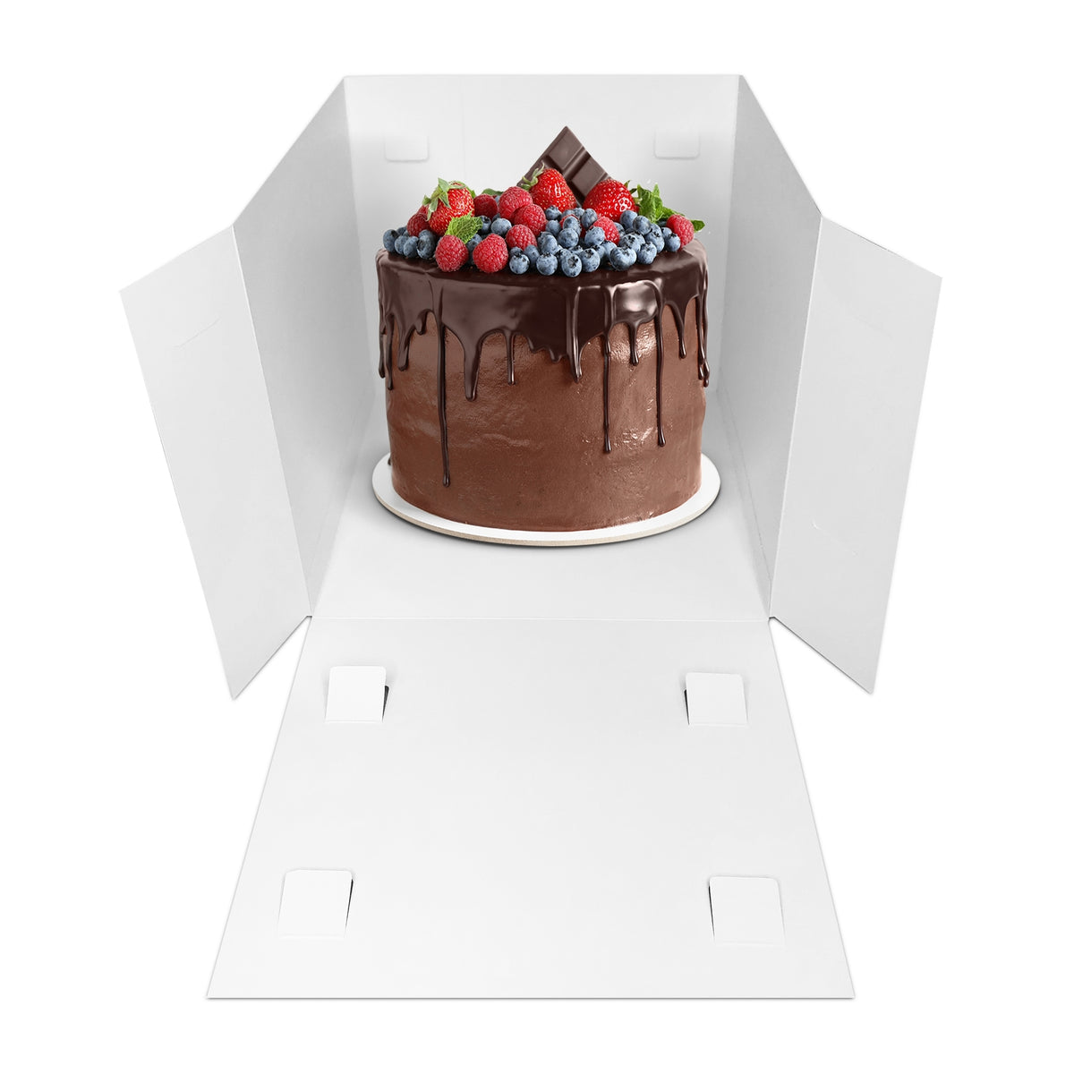 Simply Making Black Matt Extra Deep Cake Box With Window
