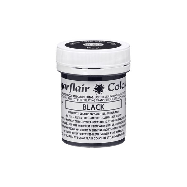 Sugarflair Chocolate Colouring 35g - Black