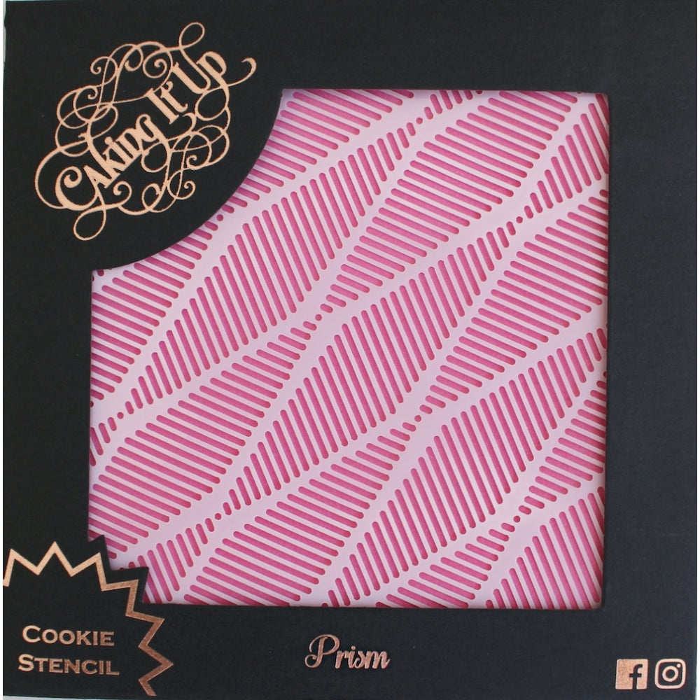 Caking It Up Prism Cookie Stencil