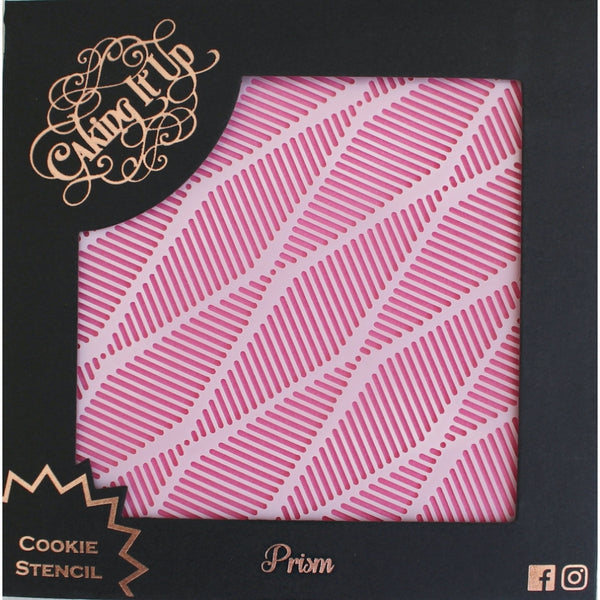 Caking It Up Prism Cookie Stencil