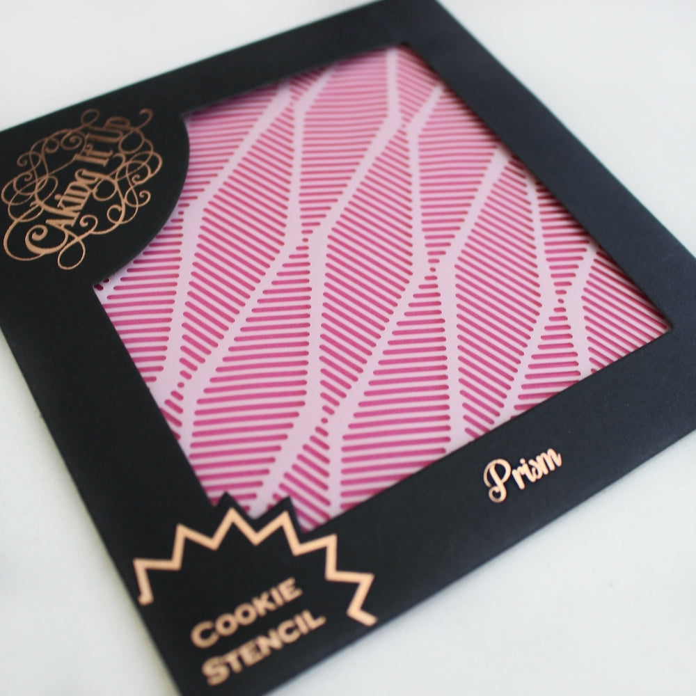 Caking It Up Prism Cookie Stencil