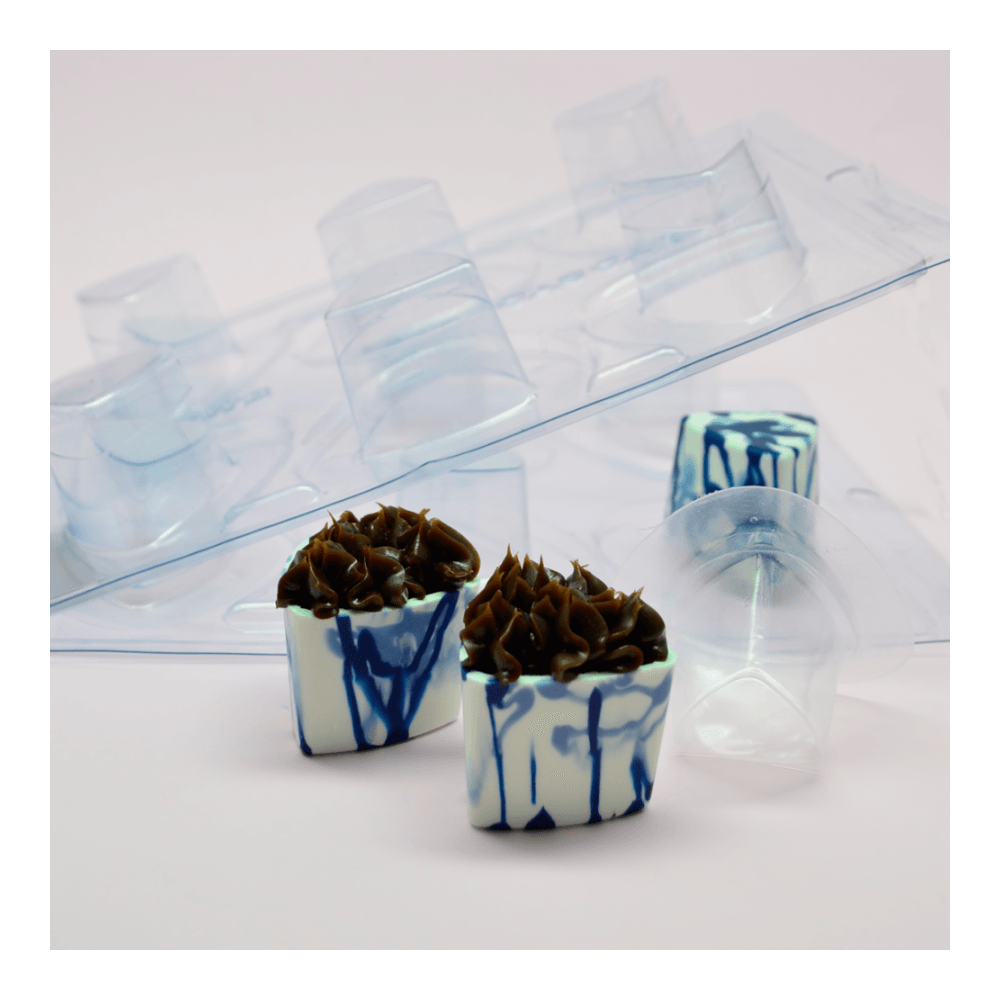 BWB Mousse Cup 3-Part Chocolate Mould
