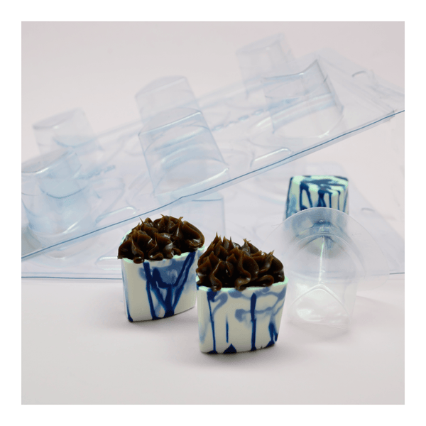 BWB Mousse Cup 3-Part Chocolate Mould