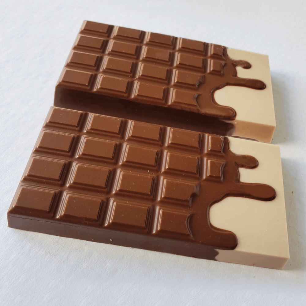 BWB Melted Chocolate Bar 3-Part Mould
