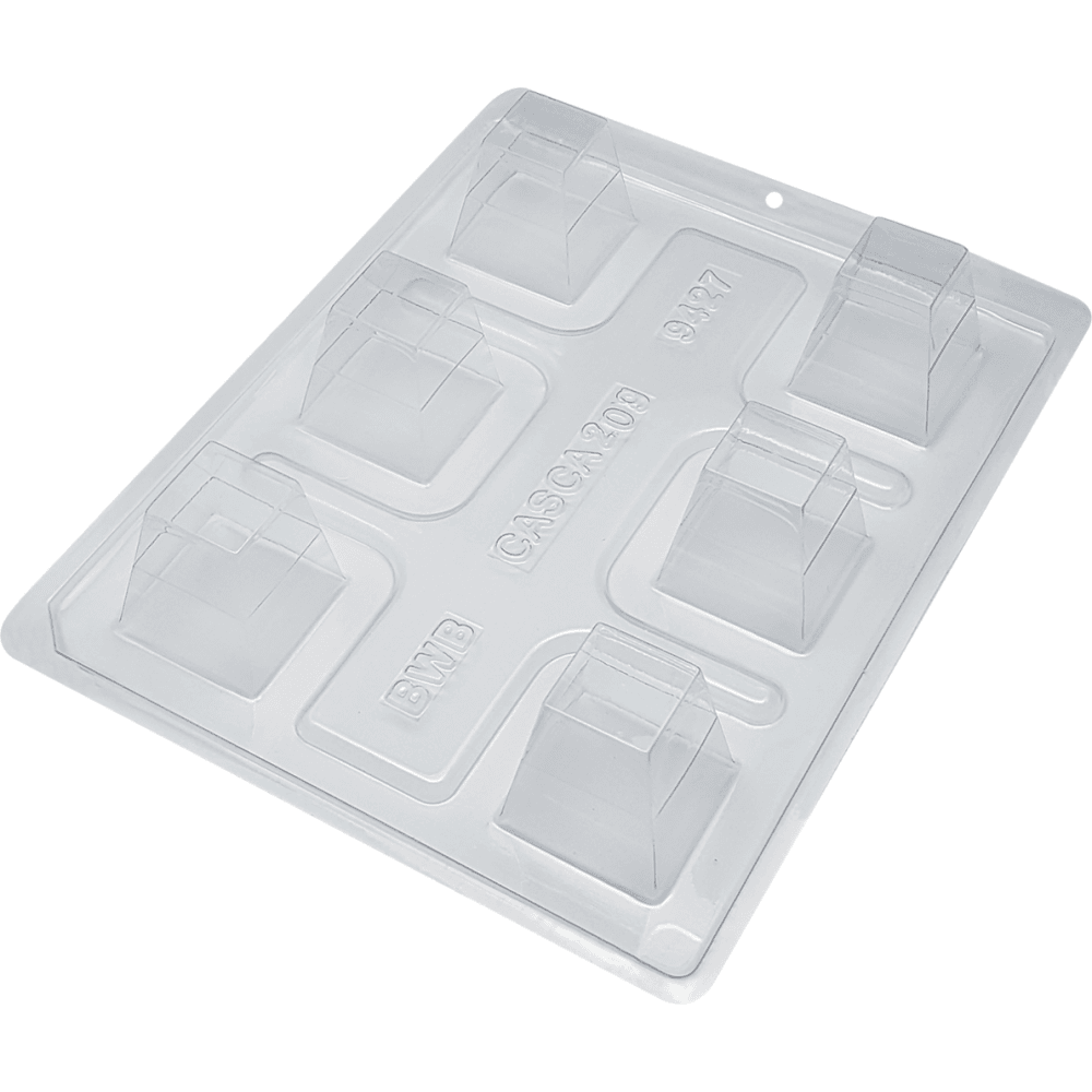 BWB Square Mousse Cup 3-Part Chocolate Mould