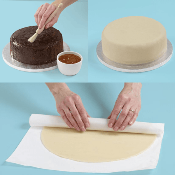 Renshaw Ready Rolled White Marzipan 400g