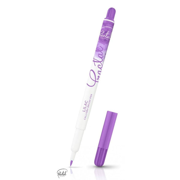 Fractal Colors Calligra Edible Ink Brush Pens - Lilac