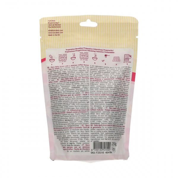 FunCakes Toffee Flavour Deco Melts 250g