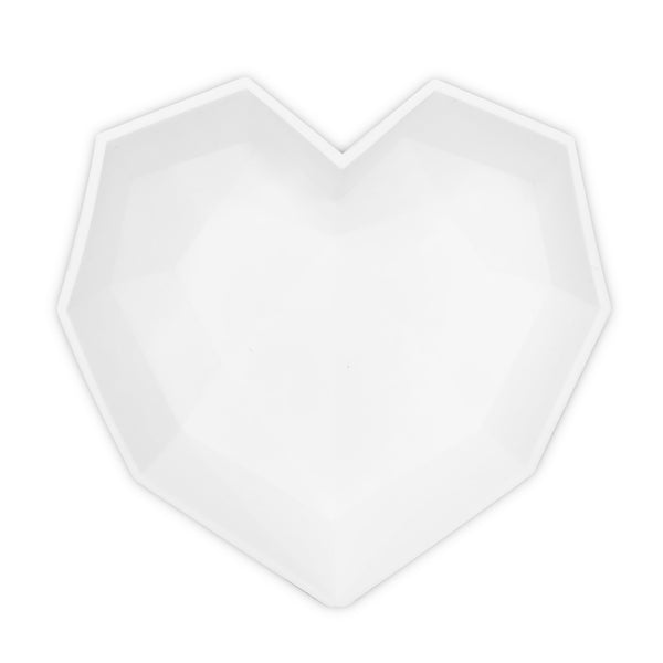 Choctastique Large Geo Heart Chocolate Mould