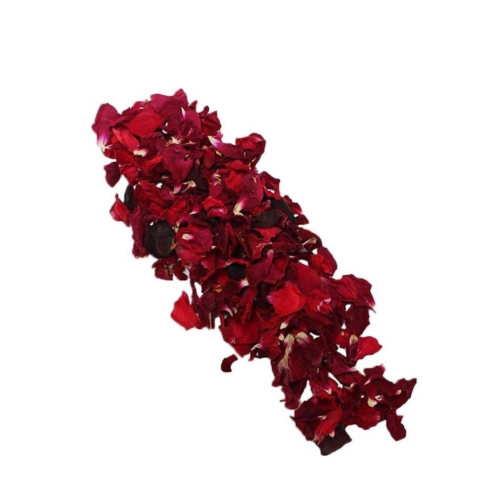 Nurtured In Norfolk Dried Red Roses Edible Flowers